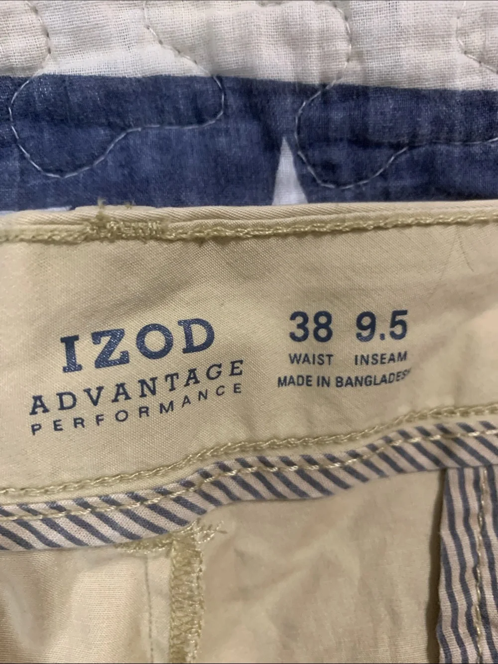 Izod flat front